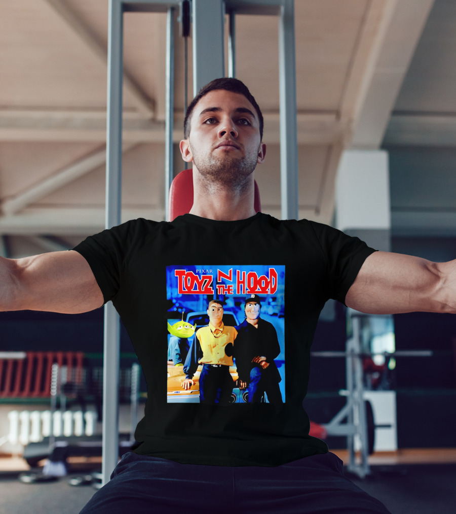 Pixar Toyz N The Hood Parody Toy Story Characters T-Shirt