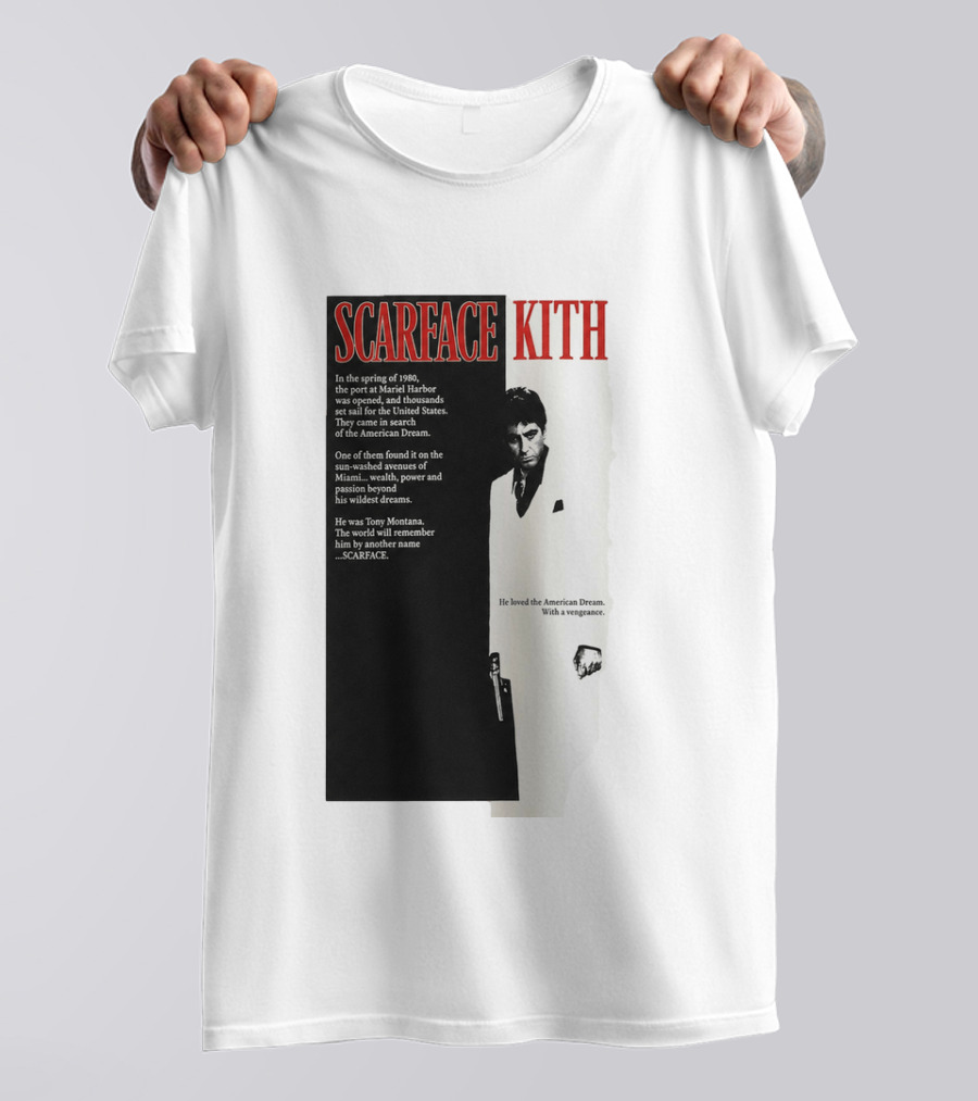 Scarface Kith Tony Montana American Dream 1980 T-Shirt