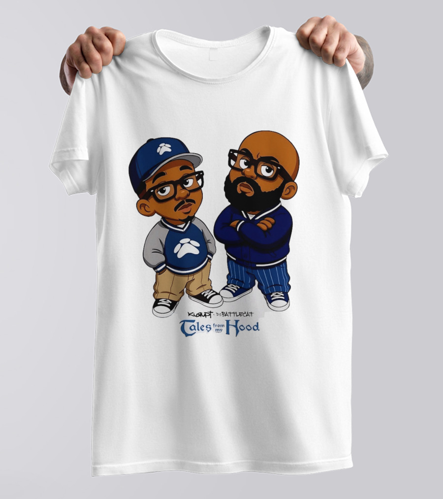 Kurupt DJ Battlecat Tales From My Hood Characters T-Shirt