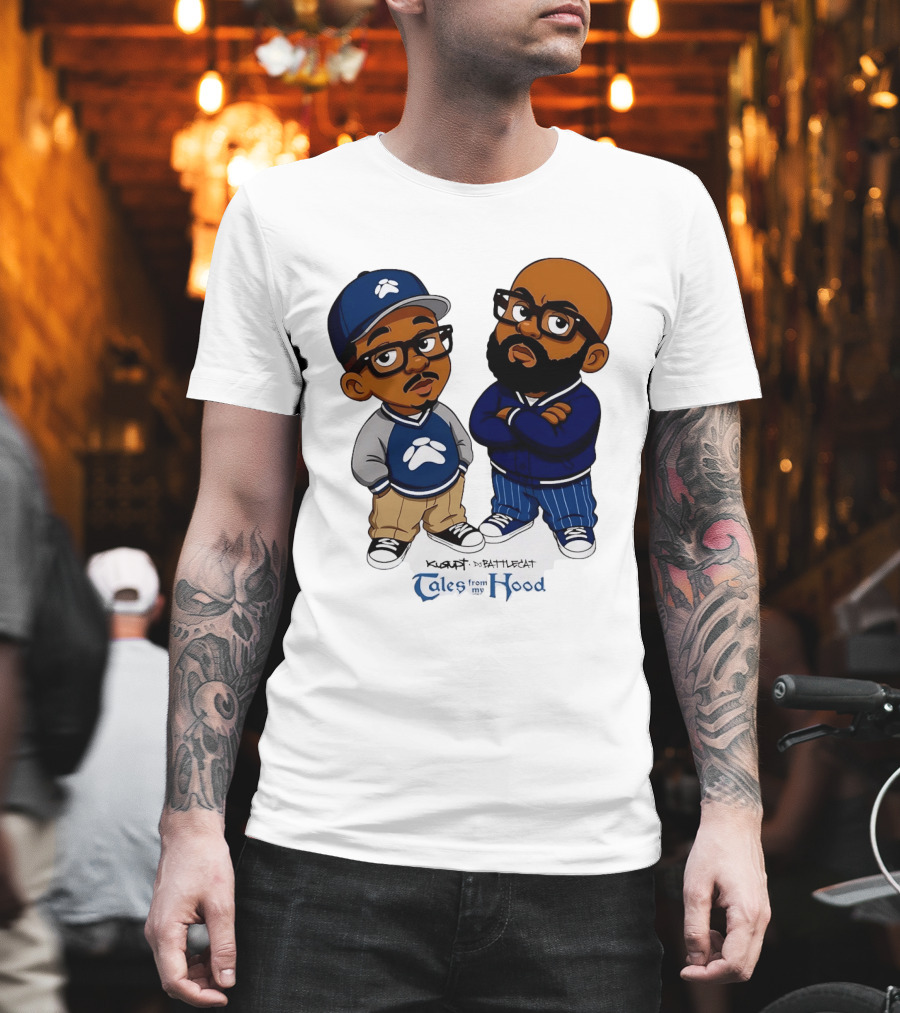 Kurupt DJ Battlecat Tales From My Hood Characters T-Shirt