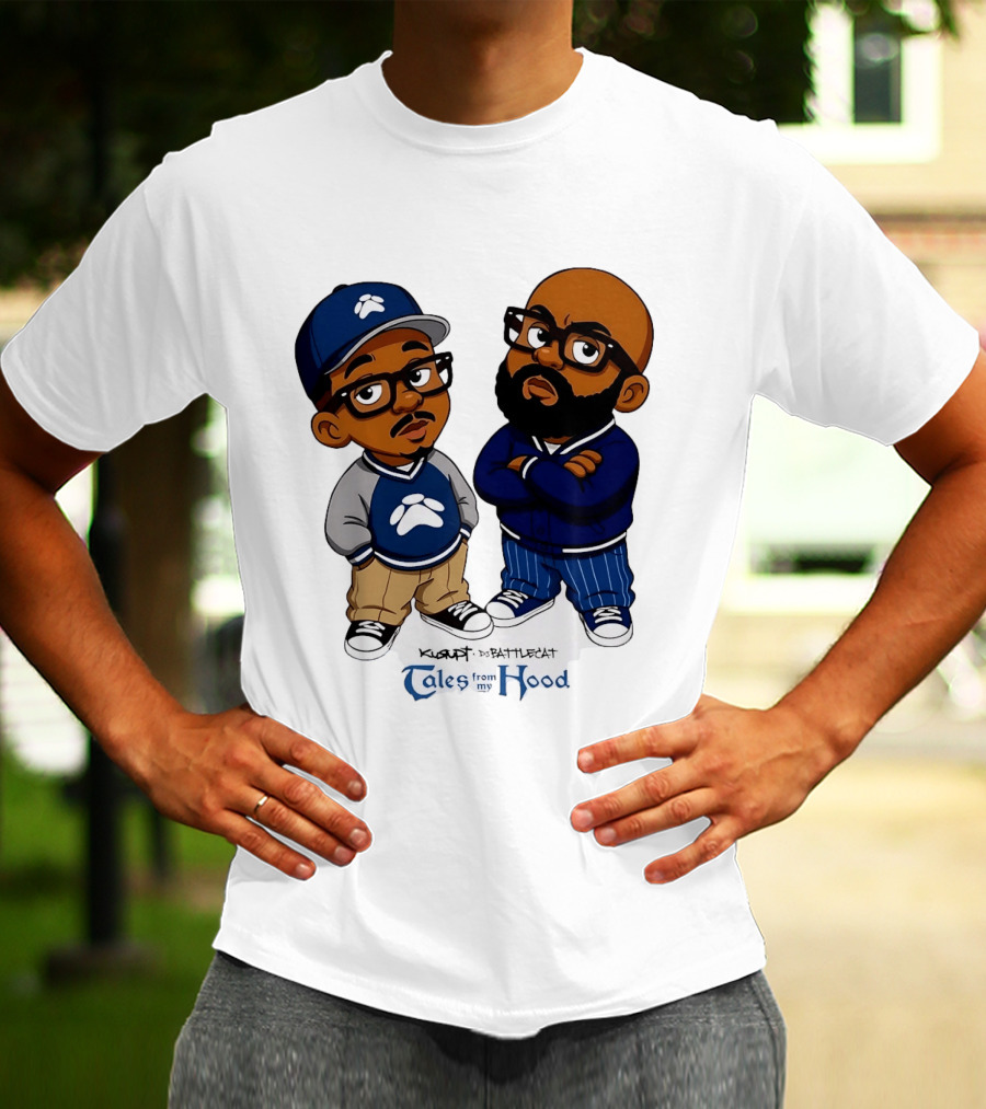 Kurupt DJ Battlecat Tales From My Hood Characters T-Shirt