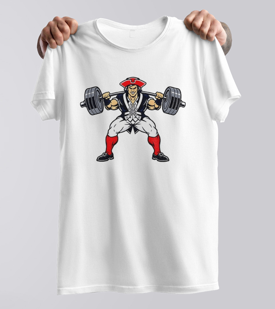 New England Patriots Weightlifting T-Shirt