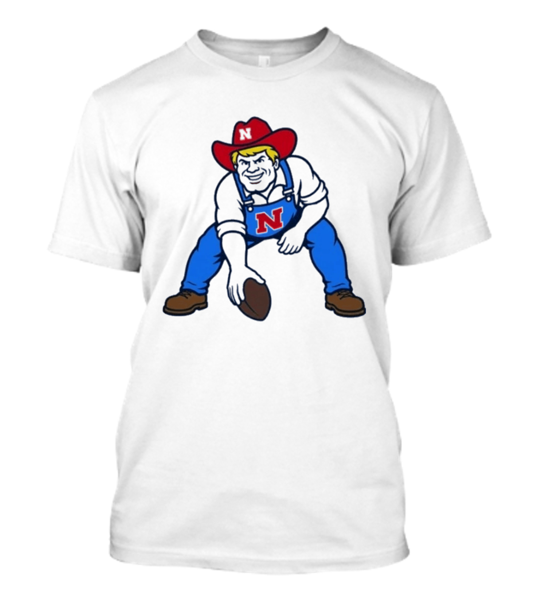 Herbie Husker Nebraska Cornhuskers Iconic Football T-Shirt