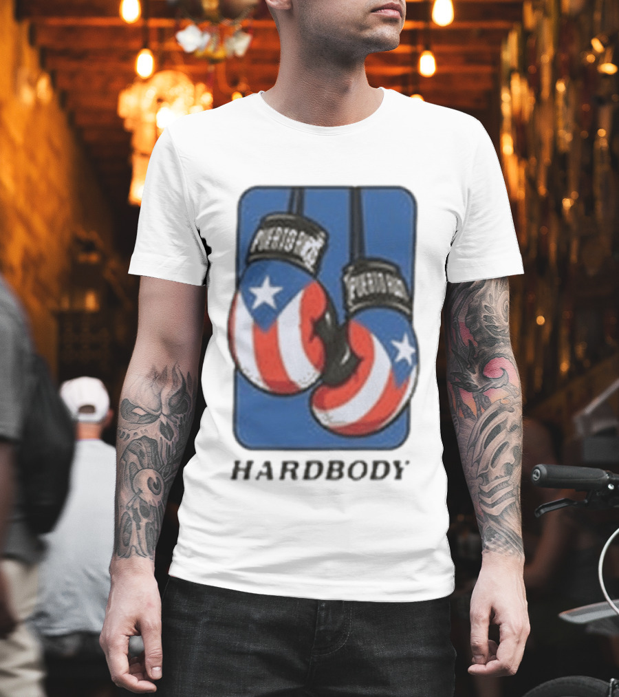 Passportal Hardbody Puerto Rican Boxing Gloves T-Shirt