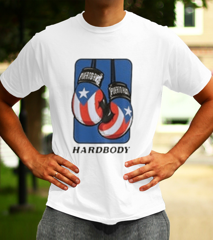 Passportal Hardbody Puerto Rican Boxing Gloves T-Shirt