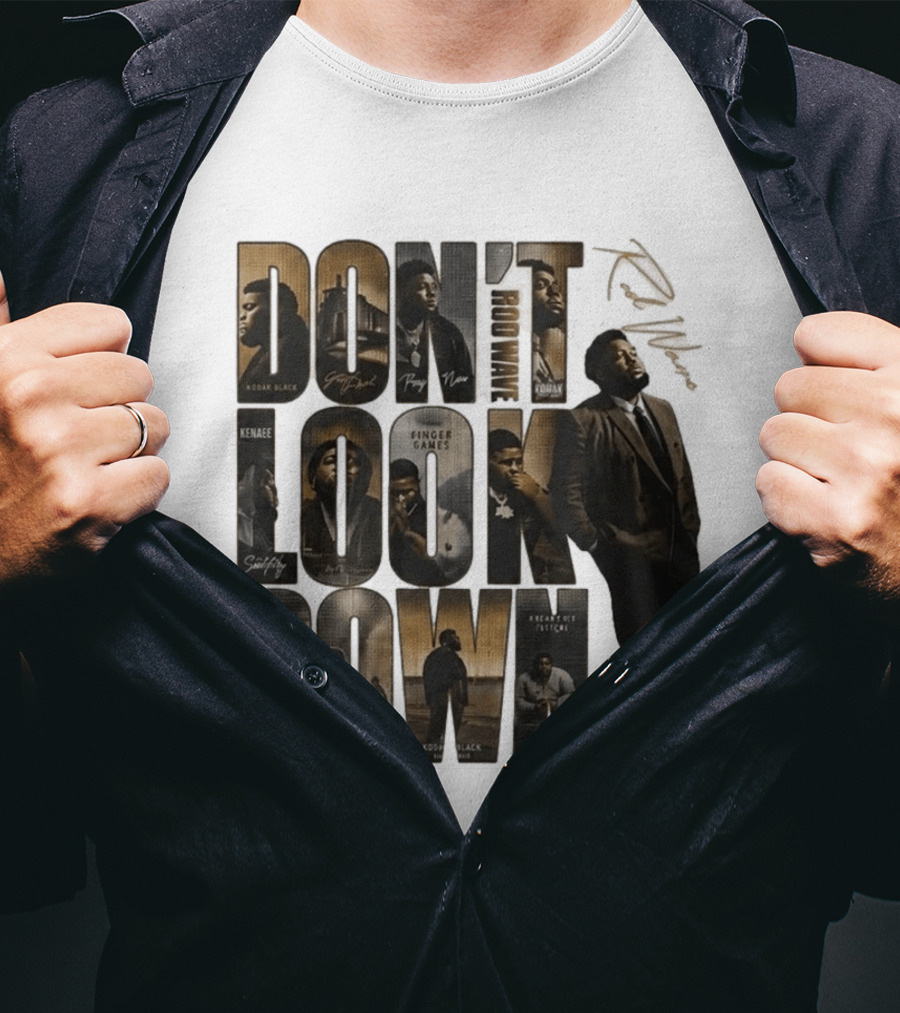 Rod Wave Don't Look Down Album Featuring Kodak Black And KSGNate T-Shirt
