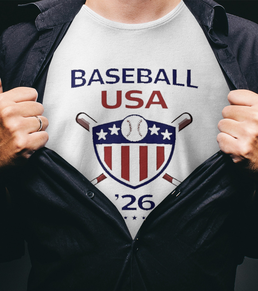 USA Baseball '26 Classic Stars And Stripes T-Shirt