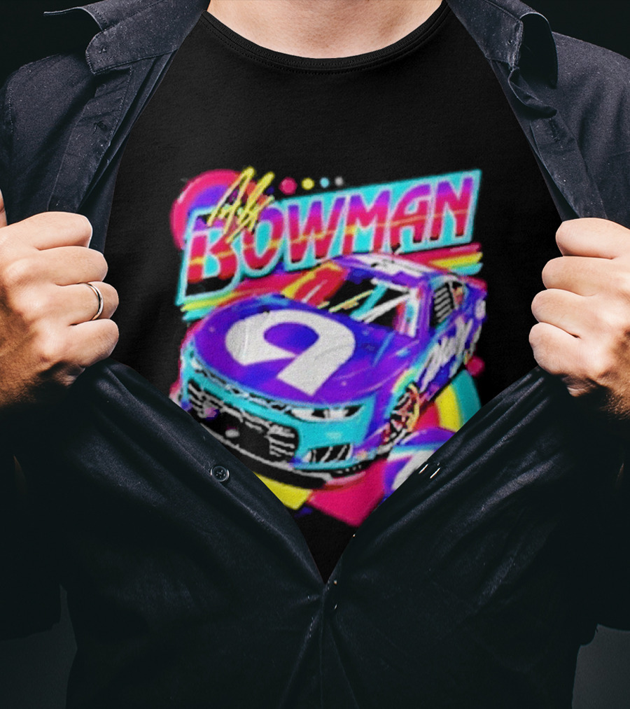 Alex Bowman 48 Ally Hendrick Motorsports Racing Car T-Shirt
