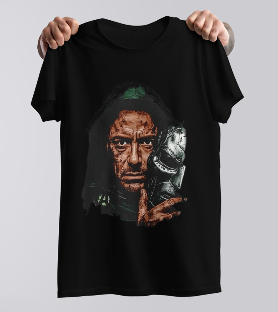Avengers Doctor Doom Green Cloak Metal Mask Marvel Comics Villain T-Shirt