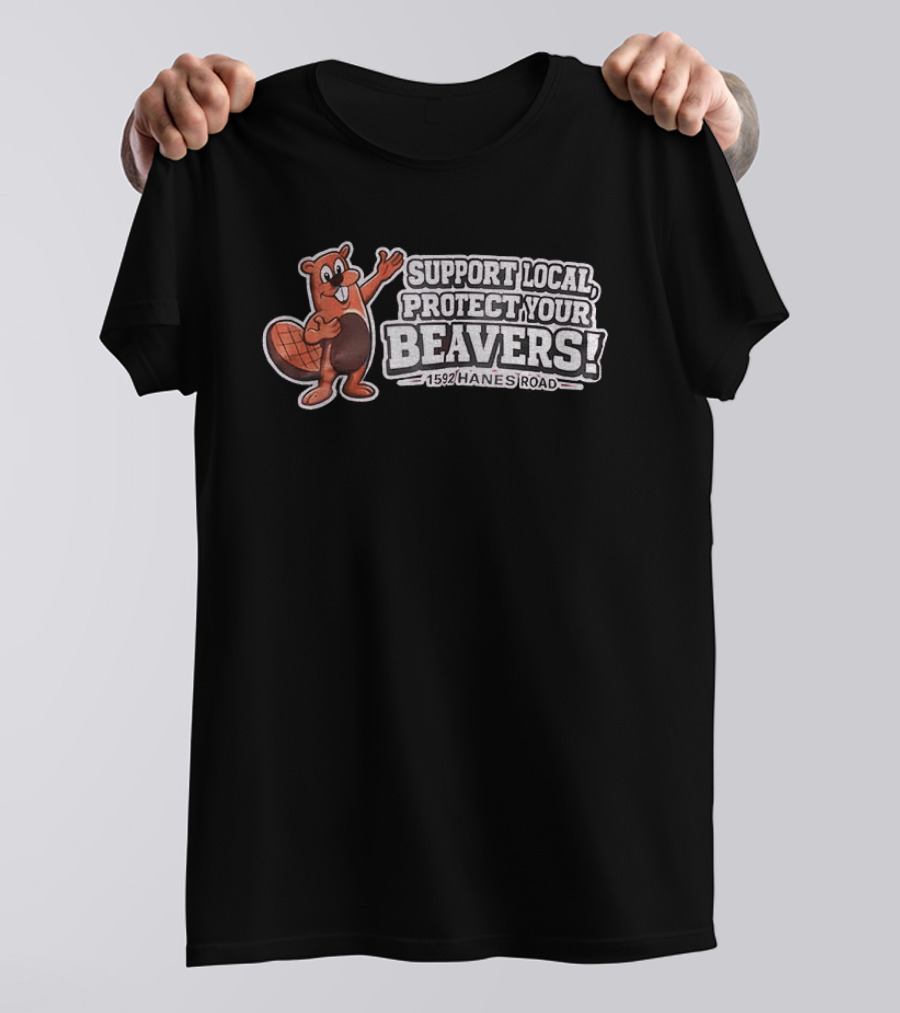 Buc Ee's Beavers Mini Mart Support Local Protect Your Beavers T-Shirt