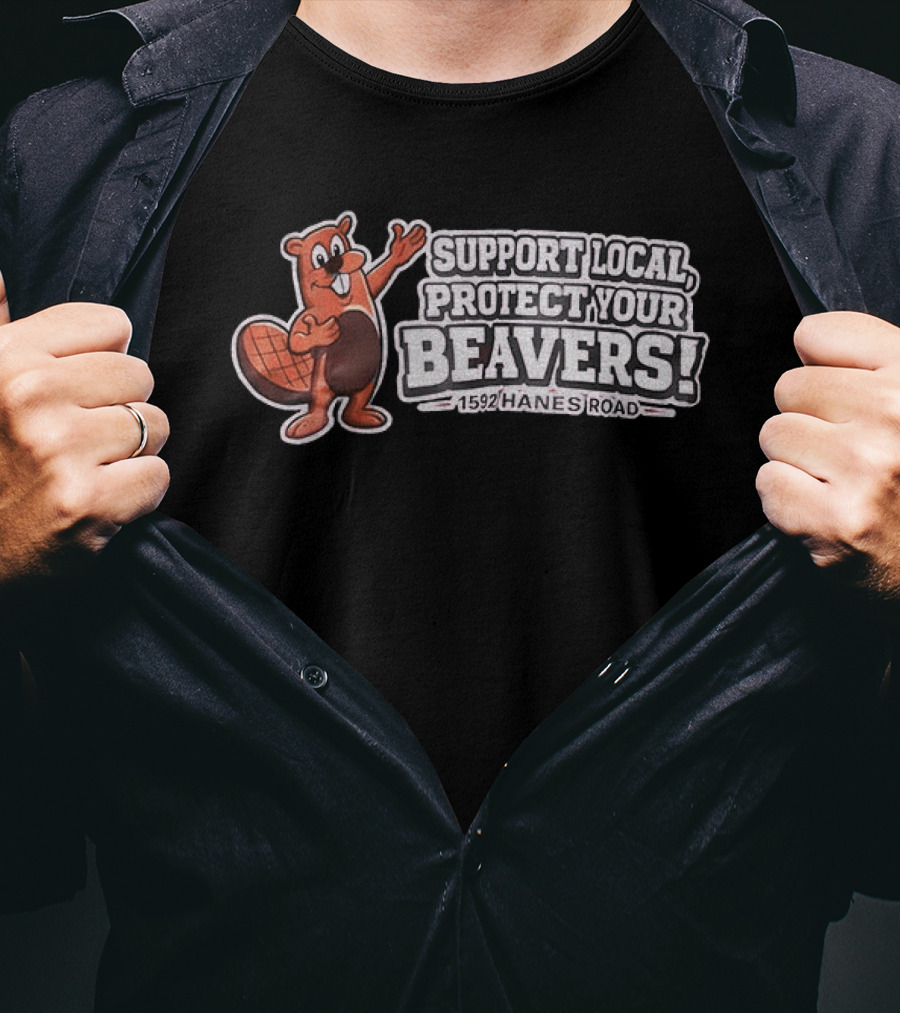 Buc Ee's Beavers Mini Mart Support Local Protect Your Beavers T-Shirt