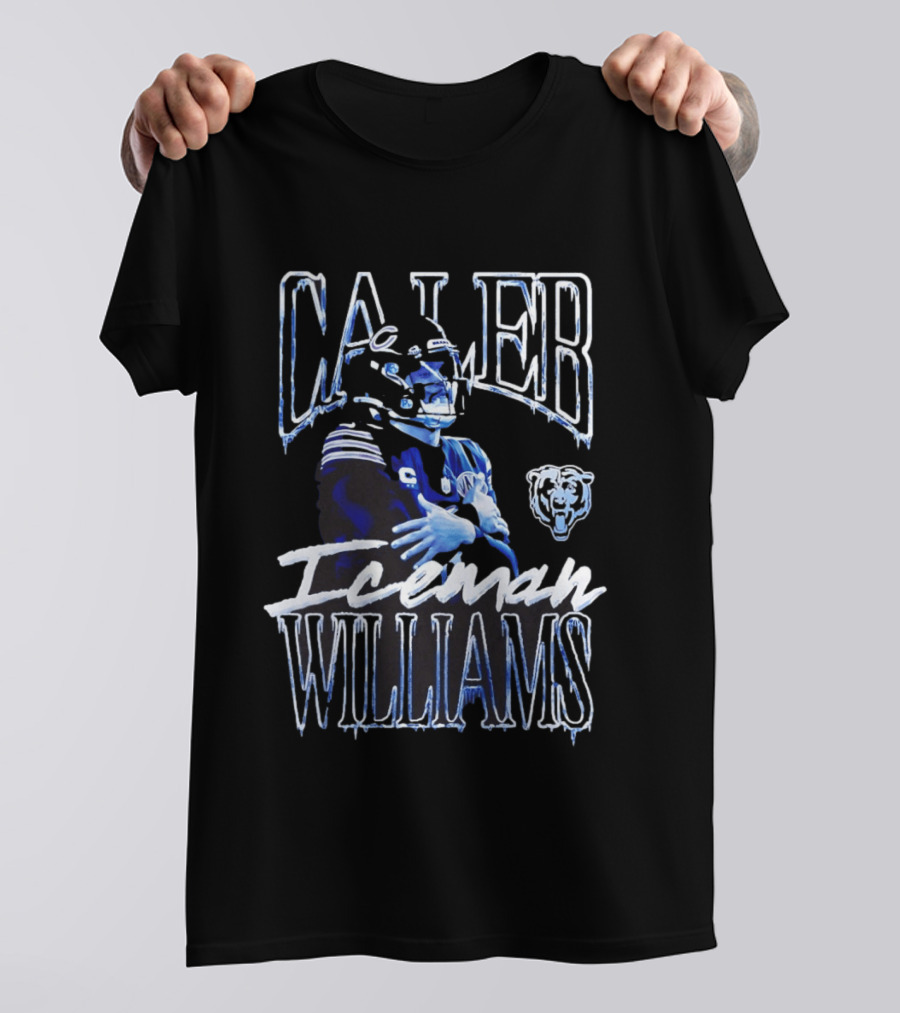 Caleb Williams Iceman Chicago Bears T-Shirt