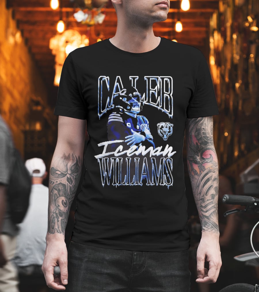 Caleb Williams Iceman Chicago Bears T-Shirt