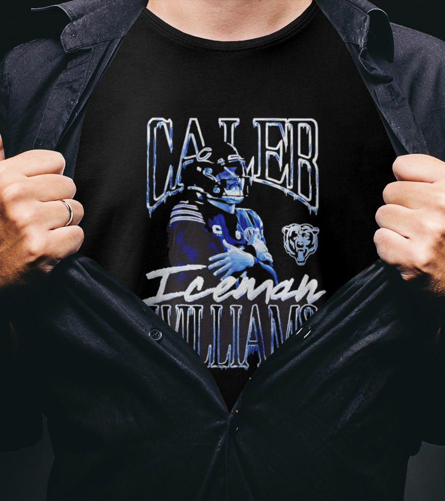 Caleb Williams Iceman Chicago Bears T-Shirt