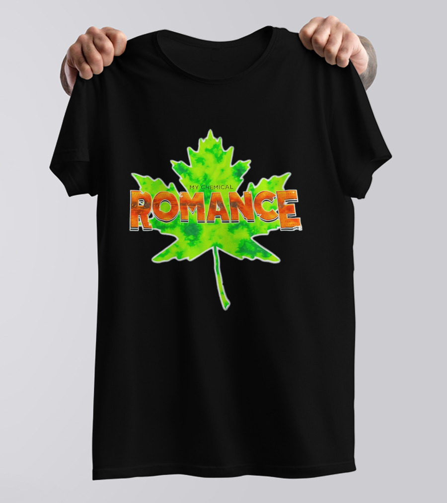 My Chemical Romance Maple Leaf Bright T-Shirt