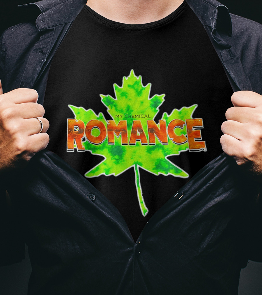 My Chemical Romance Maple Leaf Bright T-Shirt