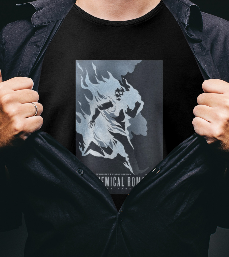 My Chemical Romance The Black Parade 2026 Nashville Nissan Stadium 13 August T-Shirt