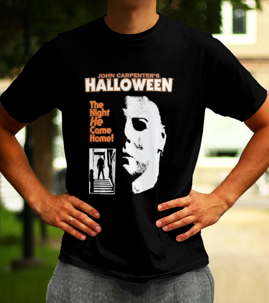 John Carpenter's Halloween The Night He Came Home T-Shirt