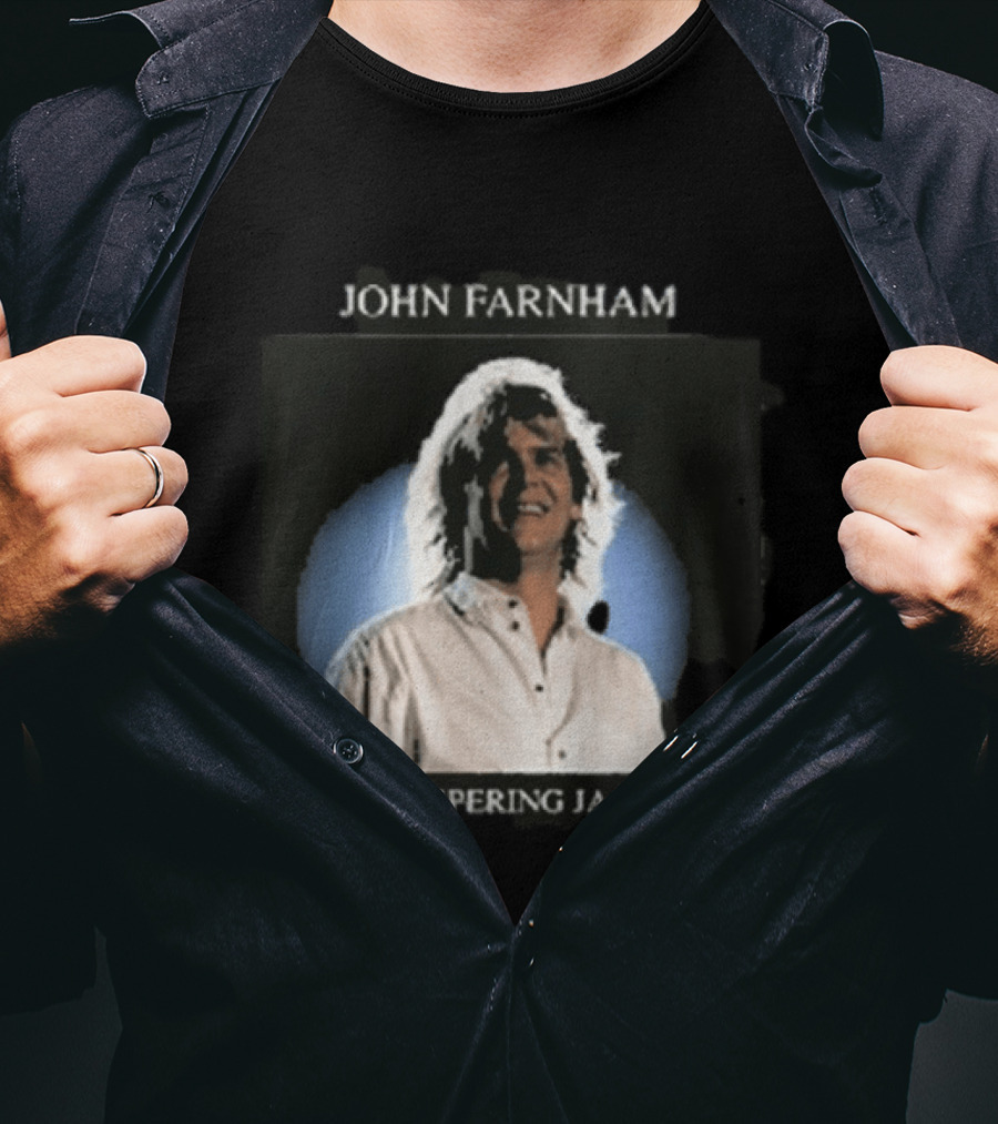 John Farnham Whispering Jack Photo Vintage Album Cover T-Shirt