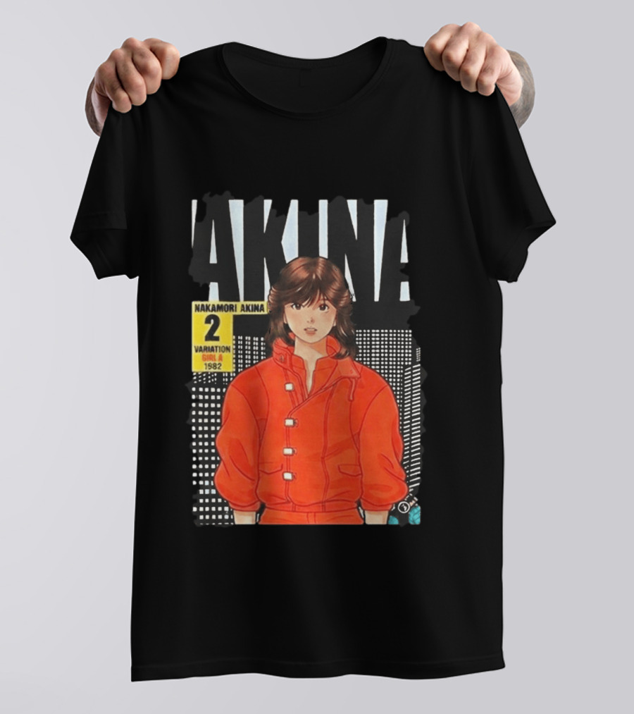 Nakamori Akina Variation Girl 2 1982 Anime Manga T-Shirt