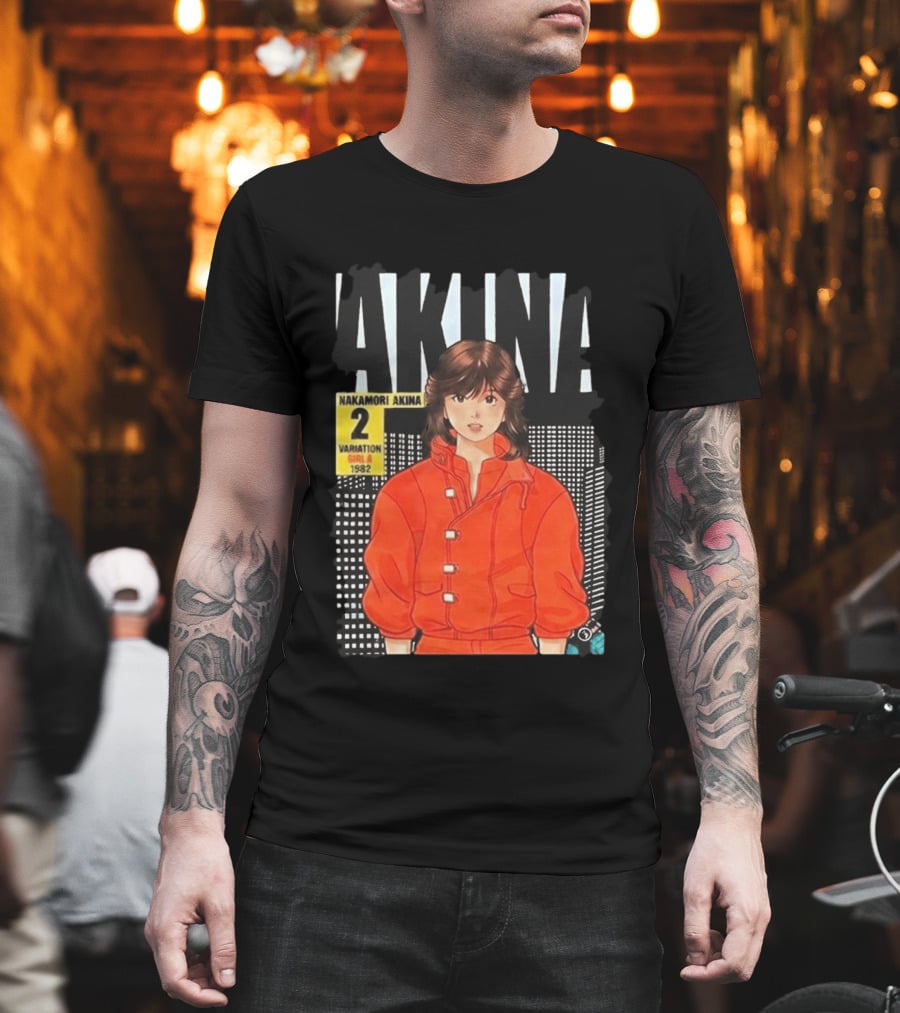 Nakamori Akina Variation Girl 2 1982 Anime Manga T-Shirt