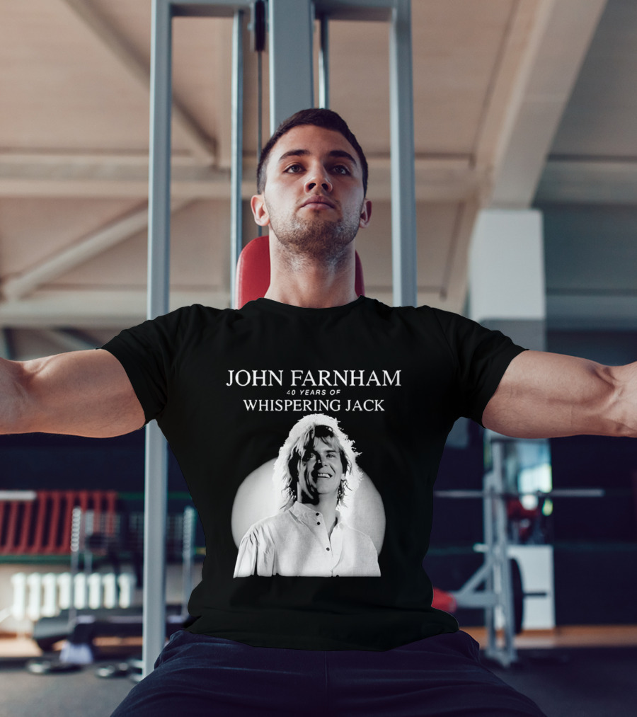 40 Years Of John Farnham Whispering Jack T-Shirt