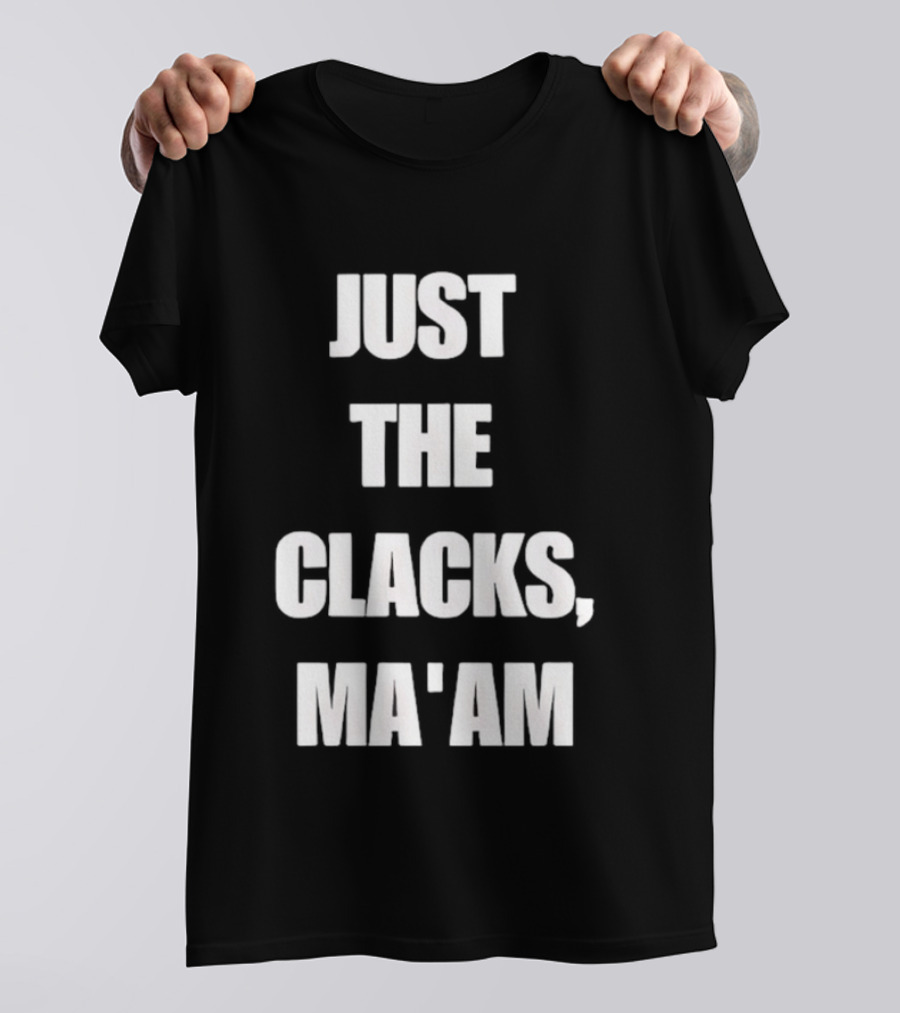 Just The Clacks Ma'am Terry Pratchett Discworld T-Shirt