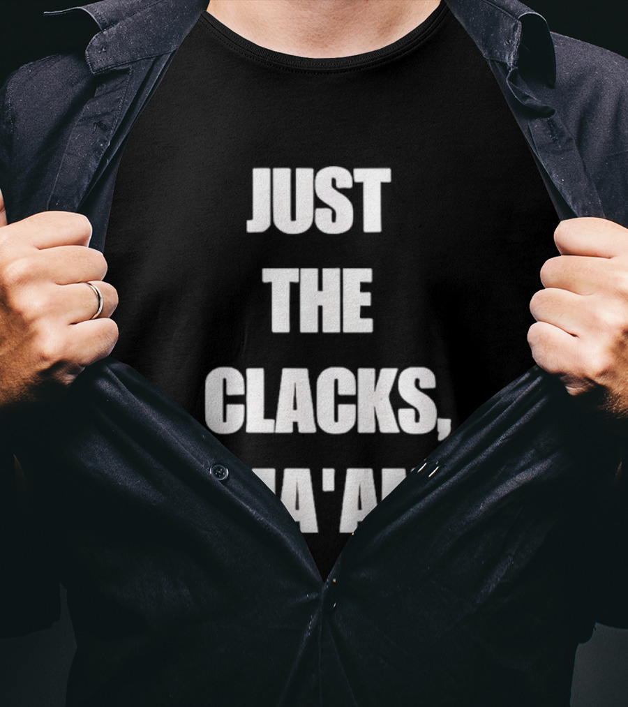 Just The Clacks Ma'am Terry Pratchett Discworld T-Shirt