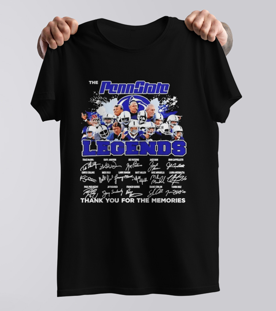 Penn State Legends Thank You For The Memories T-Shirt