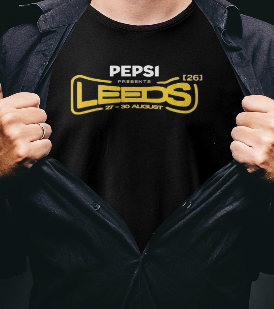 Pepsi Max Leeds Festival 2026 Reading August 27 30 Line Up T-Shirt