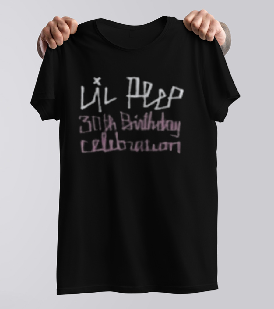 Lil Peep 30th Birthday Celebration 2026 Tour Schedule T-Shirt