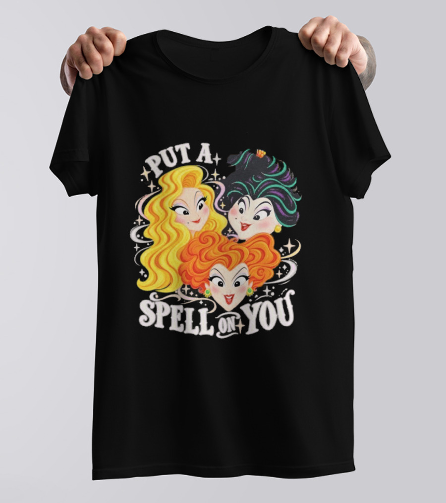Hocus Pocus I Put A Spell On You Halloween Trio T-Shirt