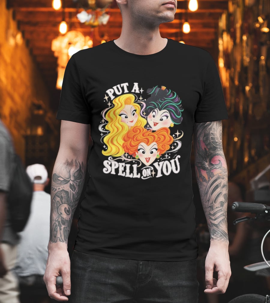 Hocus Pocus I Put A Spell On You Halloween Trio T-Shirt