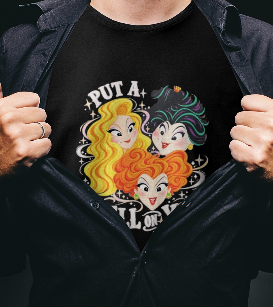 Hocus Pocus I Put A Spell On You Halloween Trio T-Shirt