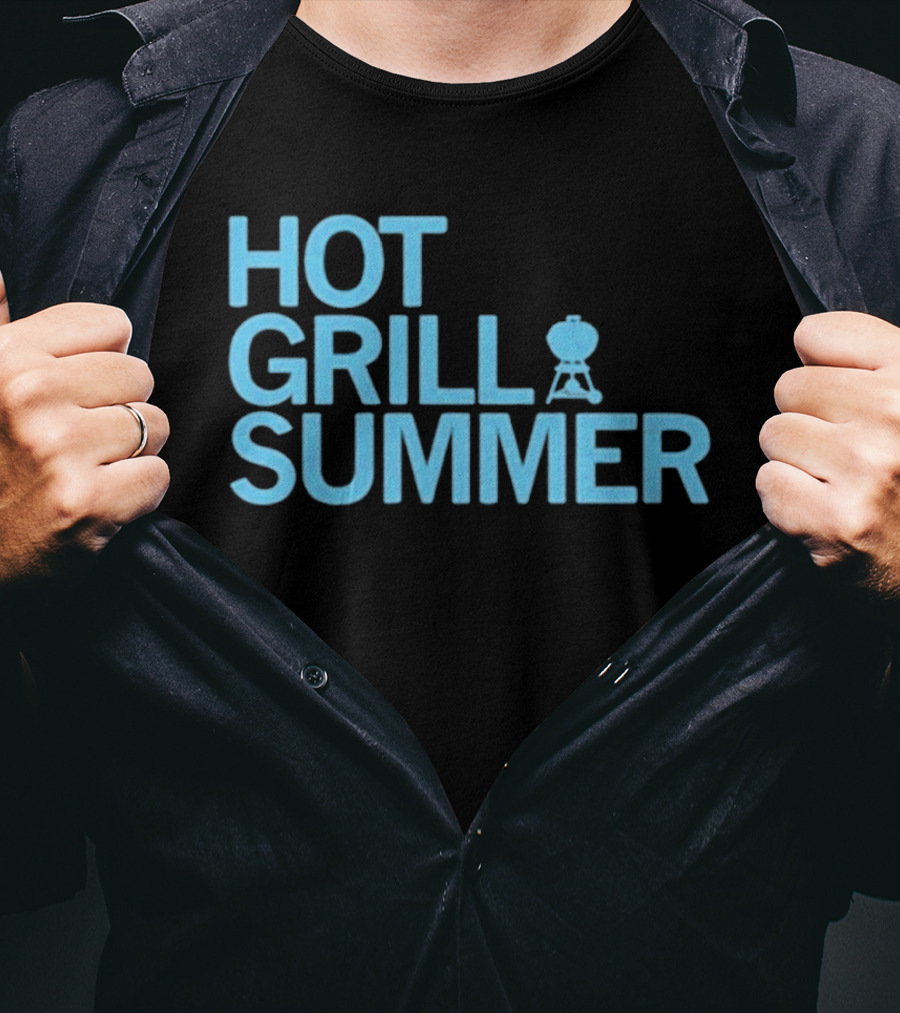 Hot Grill Summer Barbecue Vibes T-Shirt