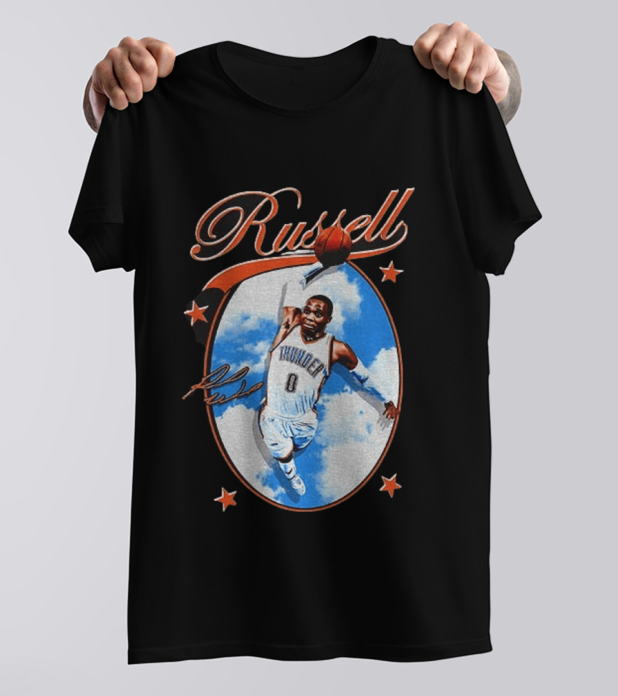 Russell Westbrook Thunder Basketball Legend T-Shirt