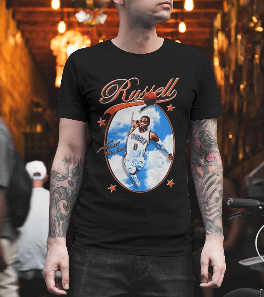 Russell Westbrook Thunder Basketball Legend T-Shirt
