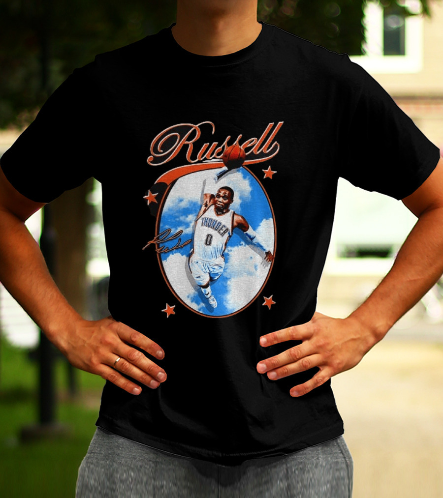 Russell Westbrook Thunder Basketball Legend T-Shirt