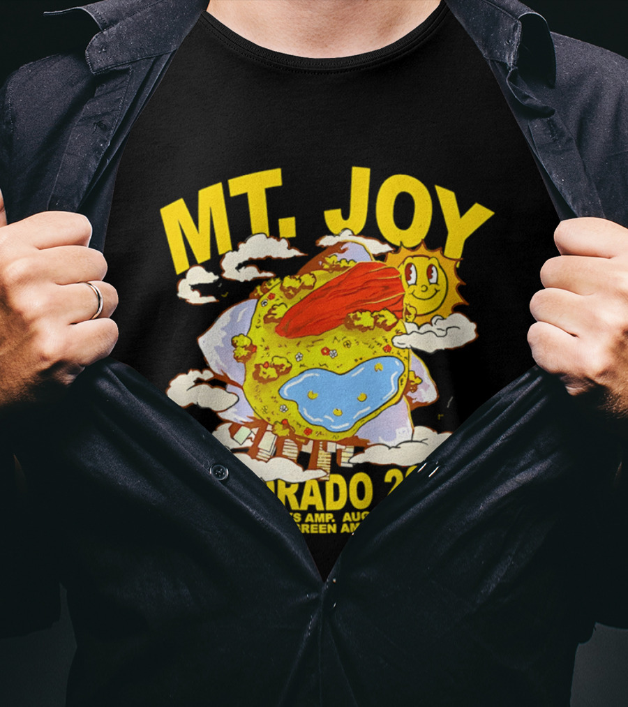 MT. Joy Colorado 2026 Red Rocks Amphitheater August 13 14 Fiddler's Green August 15 T-Shirt