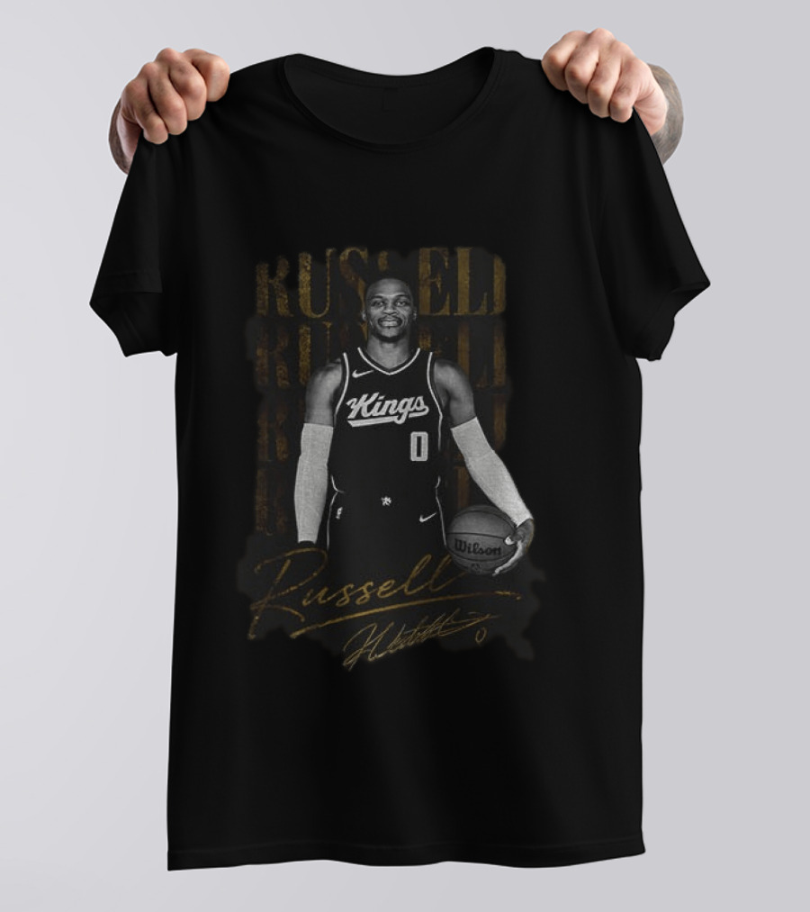 Russell Westbrook Kings Basketball Legend T-Shirt