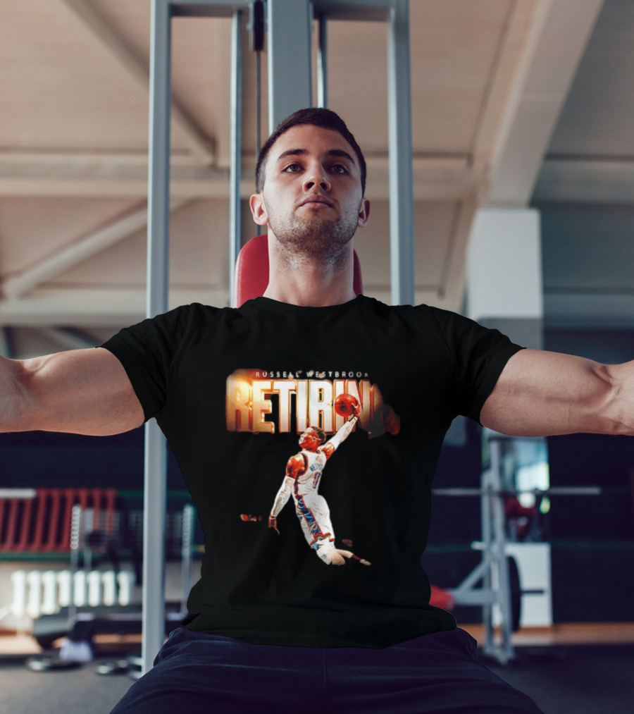 Russell Westbrook Retiring OKC Thunder Legend Dunk T-Shirt