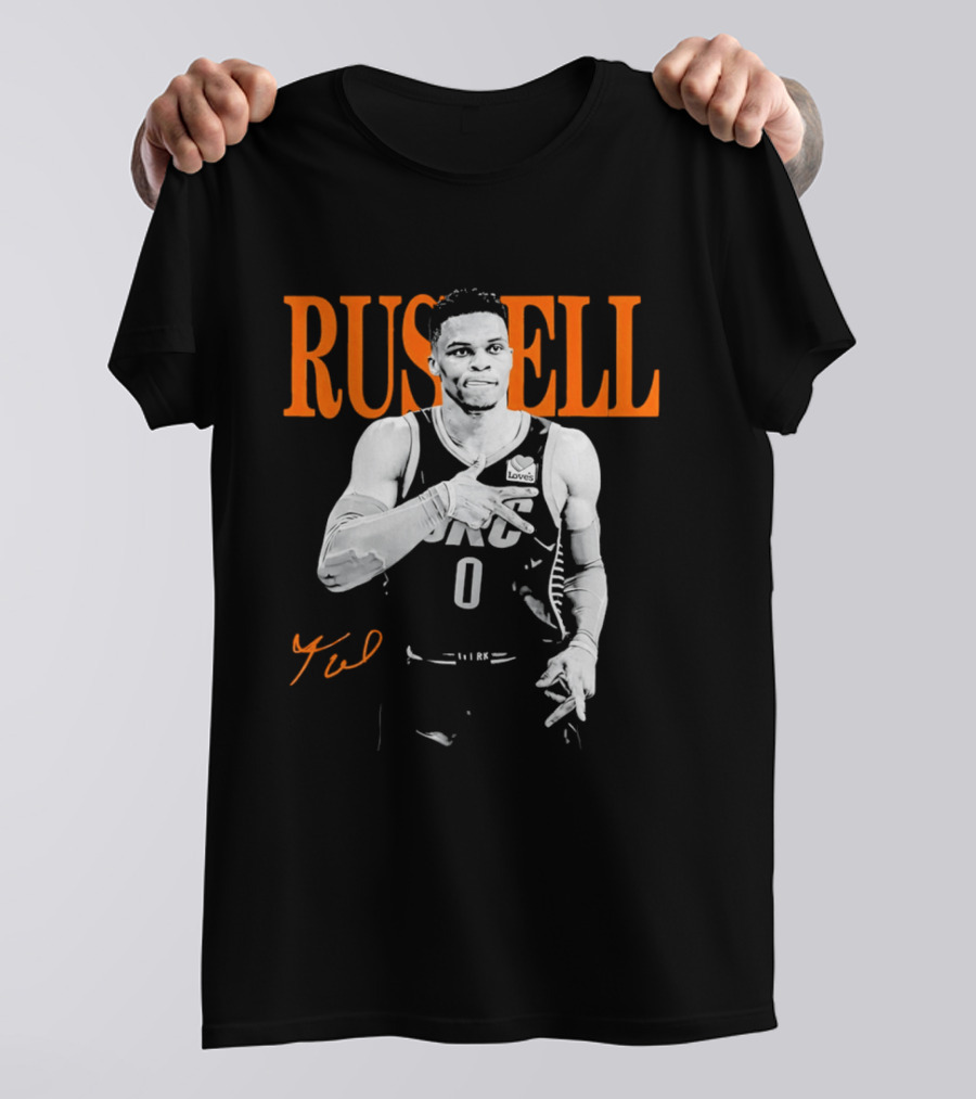 Russell Westbrook OKC Thunder Signature T-Shirt