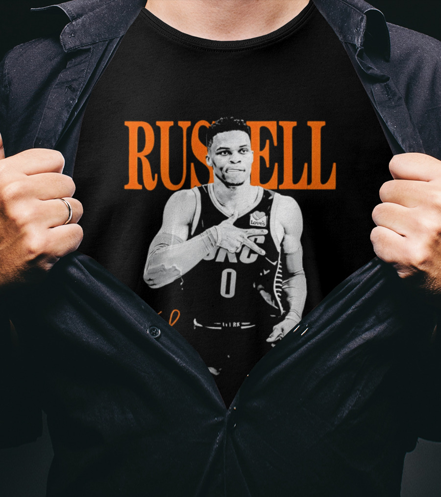 Russell Westbrook OKC Thunder Signature T-Shirt