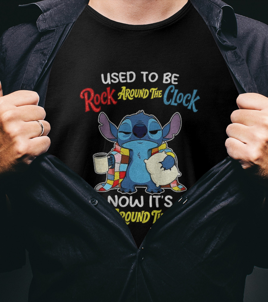 Stitch Used To Be Rock Around The Now It's Limp Around The Block T-Shirt