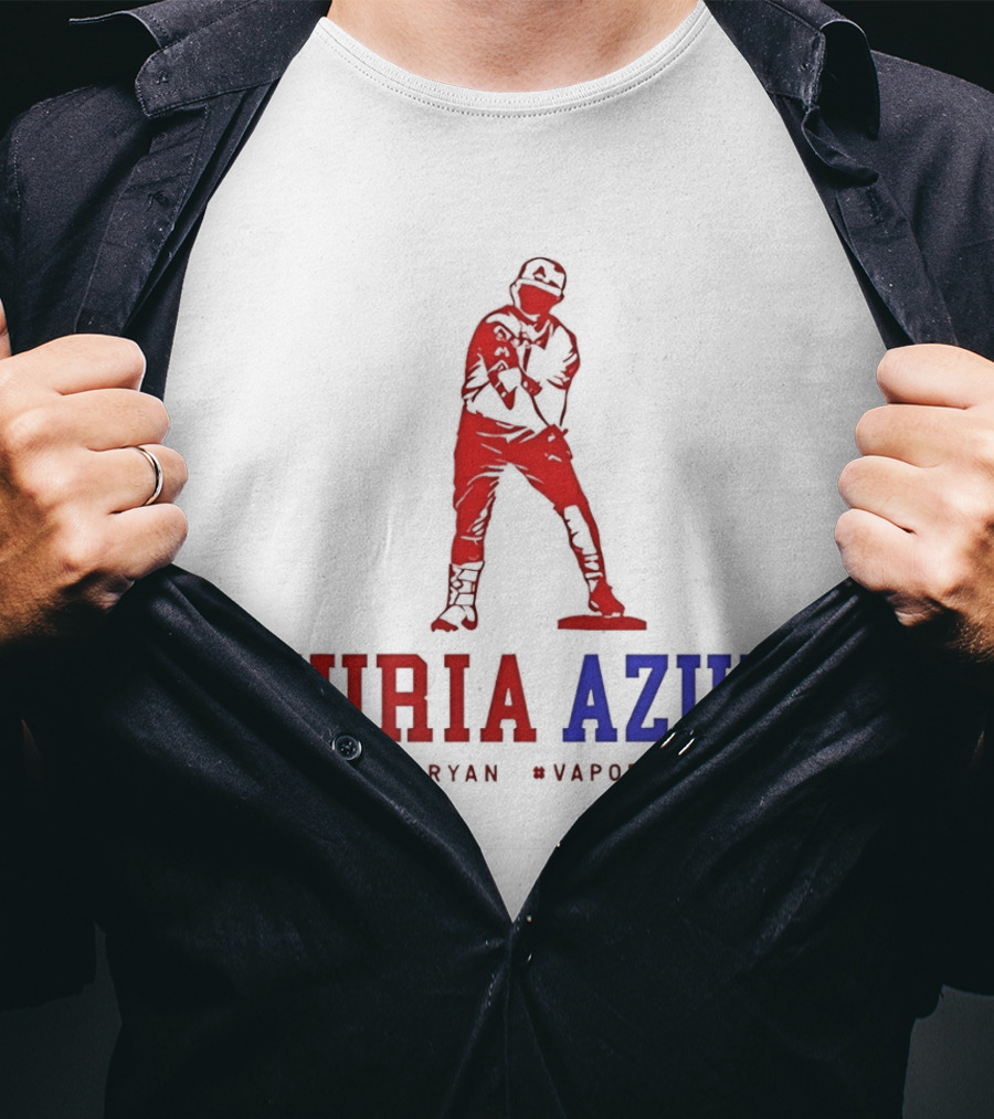 Acereros De Monclova La Furia Azul 2026 Hashtag Baseball Player T-Shirt