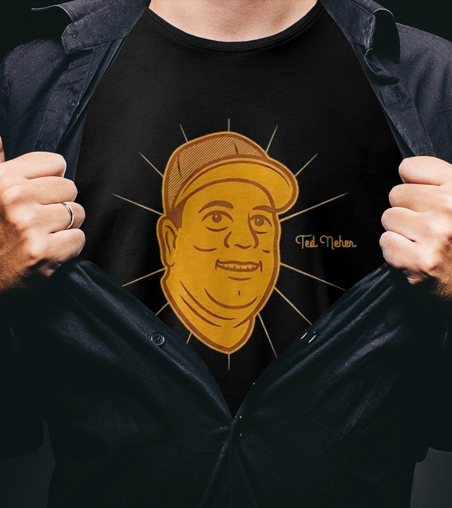 Ted Neher San Diego Padres Big Head MLB T-Shirt