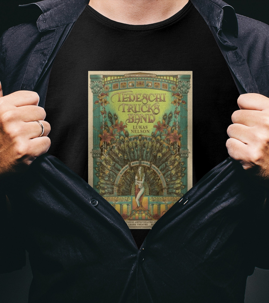 Tedeschi Trucks Band Lukas Nelson August 17 2026 The Greek Theatre Berkeley California T-Shirt