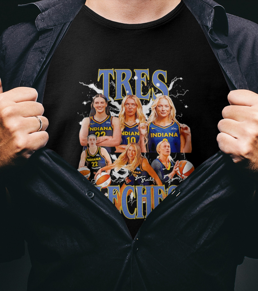 Indiana Fever Tres Leches Basketball Players T-Shirt
