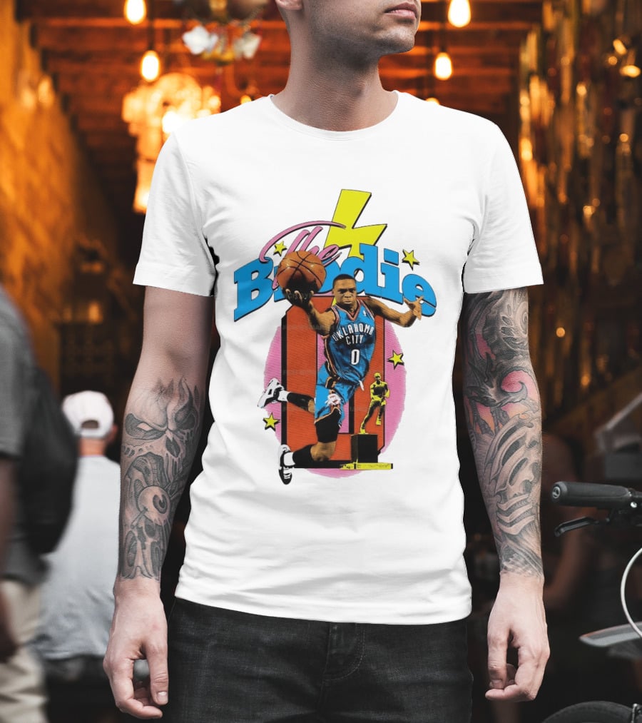 Russell Westbrook The Brodie Oklahoma City Thunder NBA Basketball T-Shirt