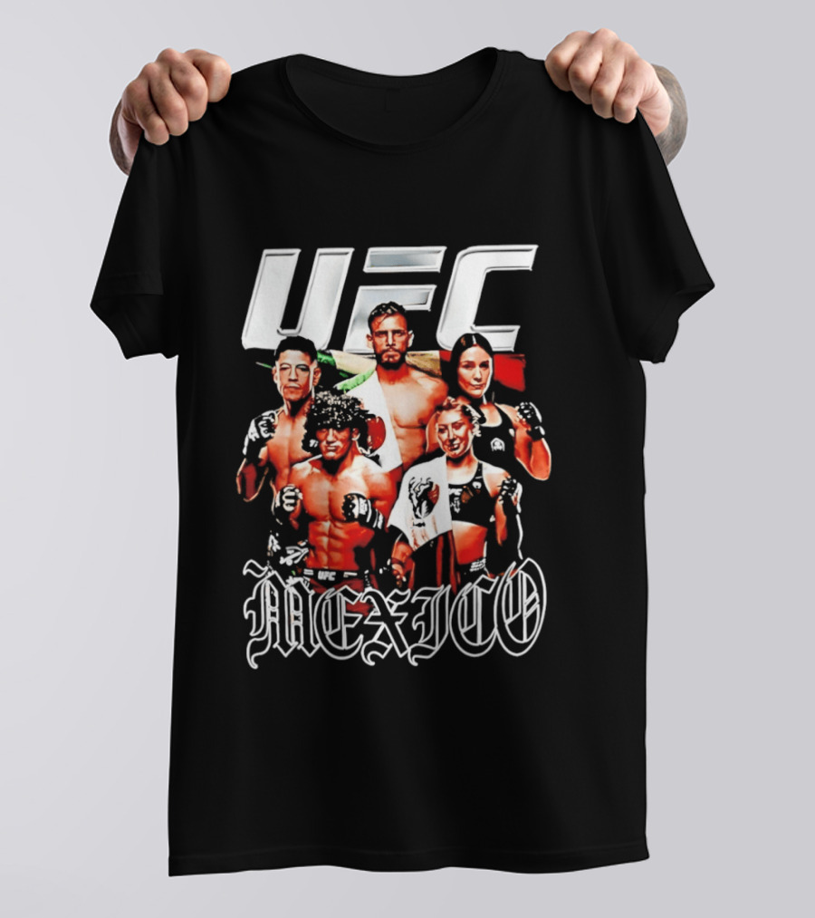 UFC Mexico Noche Fighters Collection Quasar T-Shirt